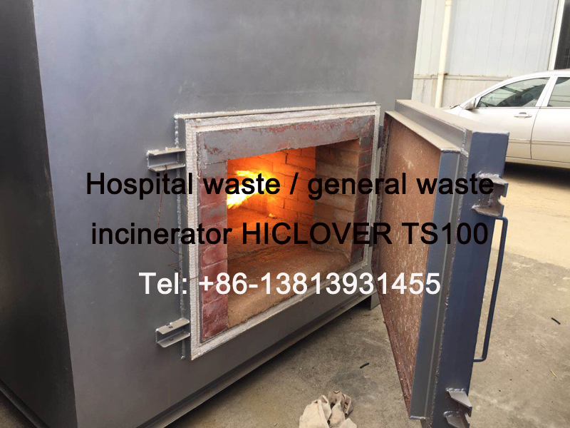 Hospital waste / general waste incinerator HICLOVER TS100